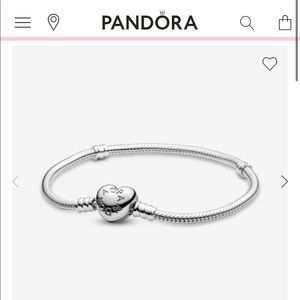 Pandora Charm Bracelet With 2 Charms 🤩